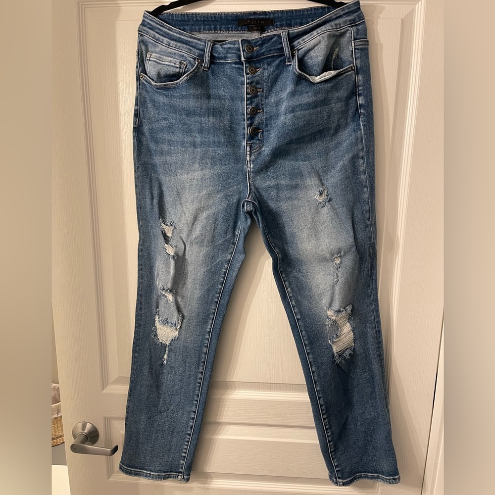 EUC Risen jeans 1X